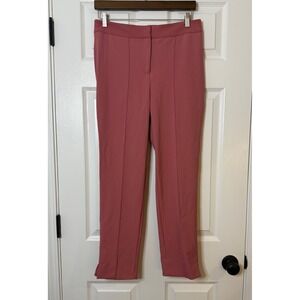 Women's Ankle Cropped Dress Pants - Rose